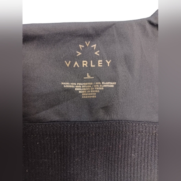 Varley Aletta EUC Vest Tank Animal Print Grey/Black Size Large - Picture 10 of 10